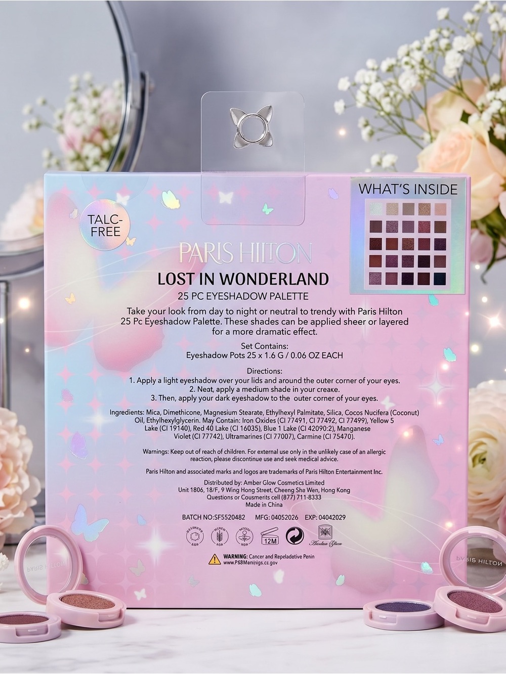 ✨ Paris Hilton Lost In Wonderland 25 PC Eyeshadow Palette New In Box - Picture 4 of 4